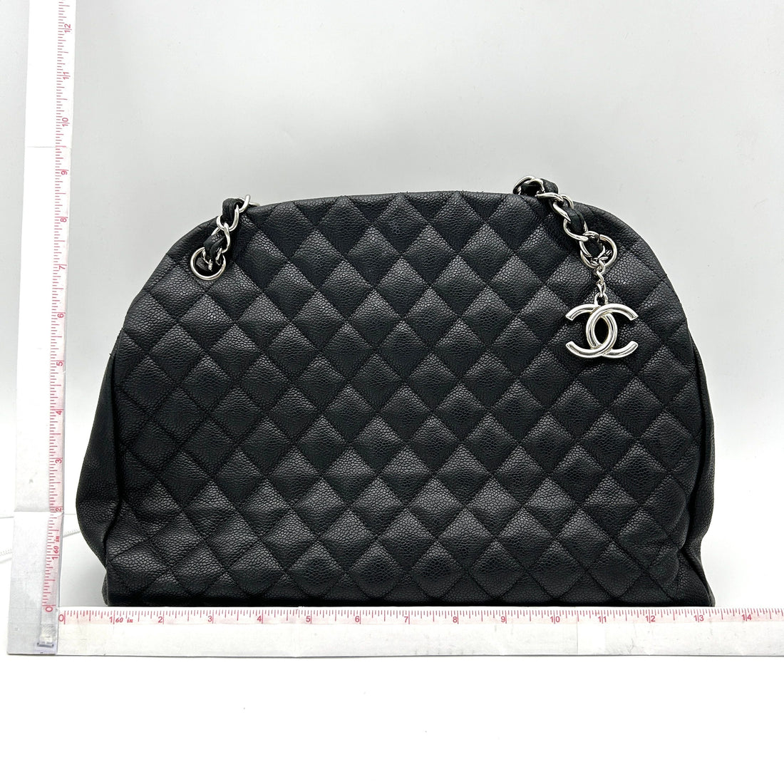 Chanel Large Just Mademoiselle Shoulder Bag - Black Shoulder Bags, Handbags LA745