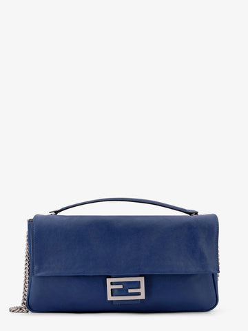Fendi Woman Fendi Woman Blue Shoulder Bags