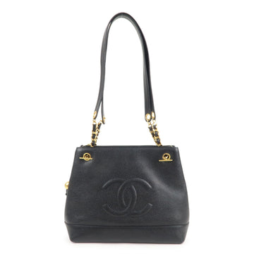 Top Quality Chanel Caviar Skin Coco Mark Chain Tote Bag Shoulder Bag