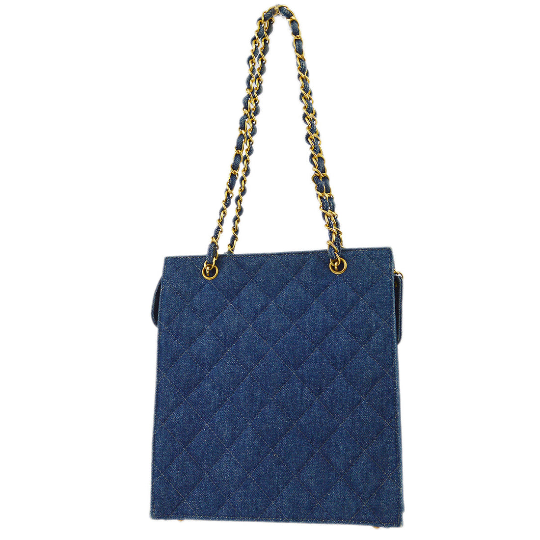 New 1:1 Rep Top Quality Chanel Denim Chain Tote Handbag