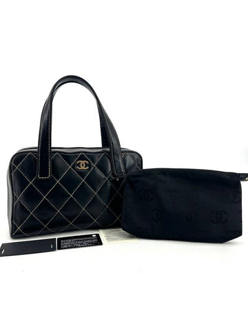 Wild Stitch Tote Bag Boston Chanel