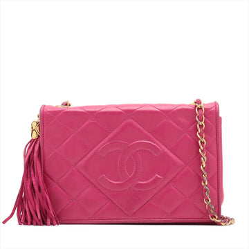 New 1:1 Rep Top Quality Chanel Matrasse in Chain Shoulder Bag Pink G  1st