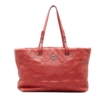 New 1:1 Rep Top Quality Chanel Wild tick Onza Road  Bag Pink Leather  Chanel
