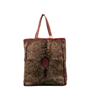 New 1:1 Rep Top Quality Chanel Cocomark Rapunzel  Bag houlder Bag Brown Red lace Lady Chanel