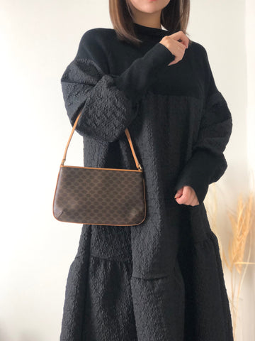 CELINE Macadam Small Shoulderbag Hobobag Brown New 1:1 5ief4p