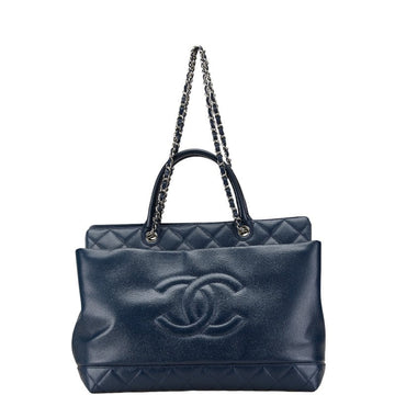 Top Quality Chanel Caviar Matelasse Coco Mark 2WAY Handbag