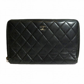 Top Quality Chanel Matelasse Organizer Zip Wallet
