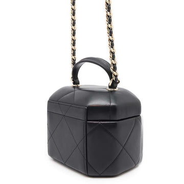 CHANEL Vanity bag ChainShoulder BlackAS2630 Lambskin