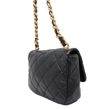 CHANEL Matelasse ChainShoulder BlackAS3206 Lambskin
