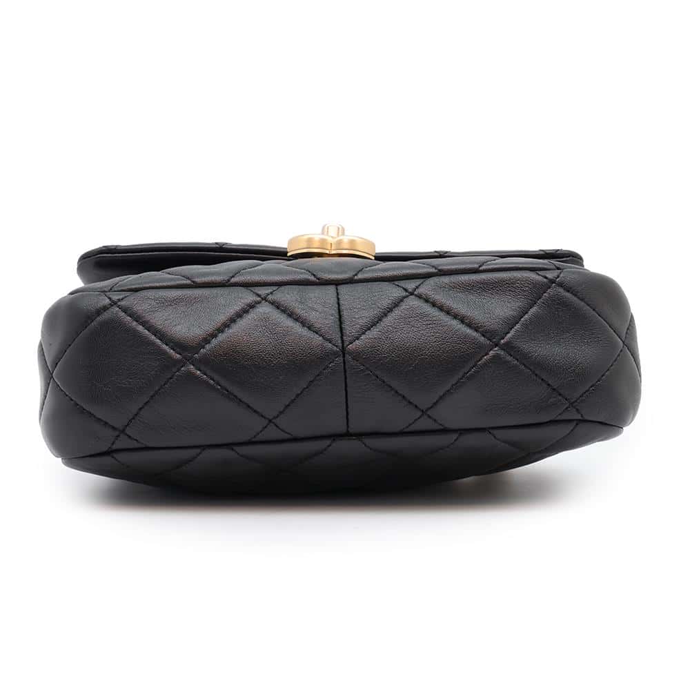 CHANEL Matelasse ChainShoulder BlackAS3206 Lambskin