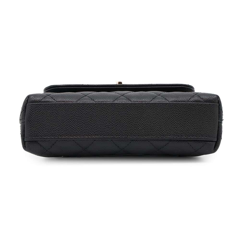 CHANEL Coco Handle ChainShoulder Bag BlackAP4244 Caviar Leather Size Mini mini