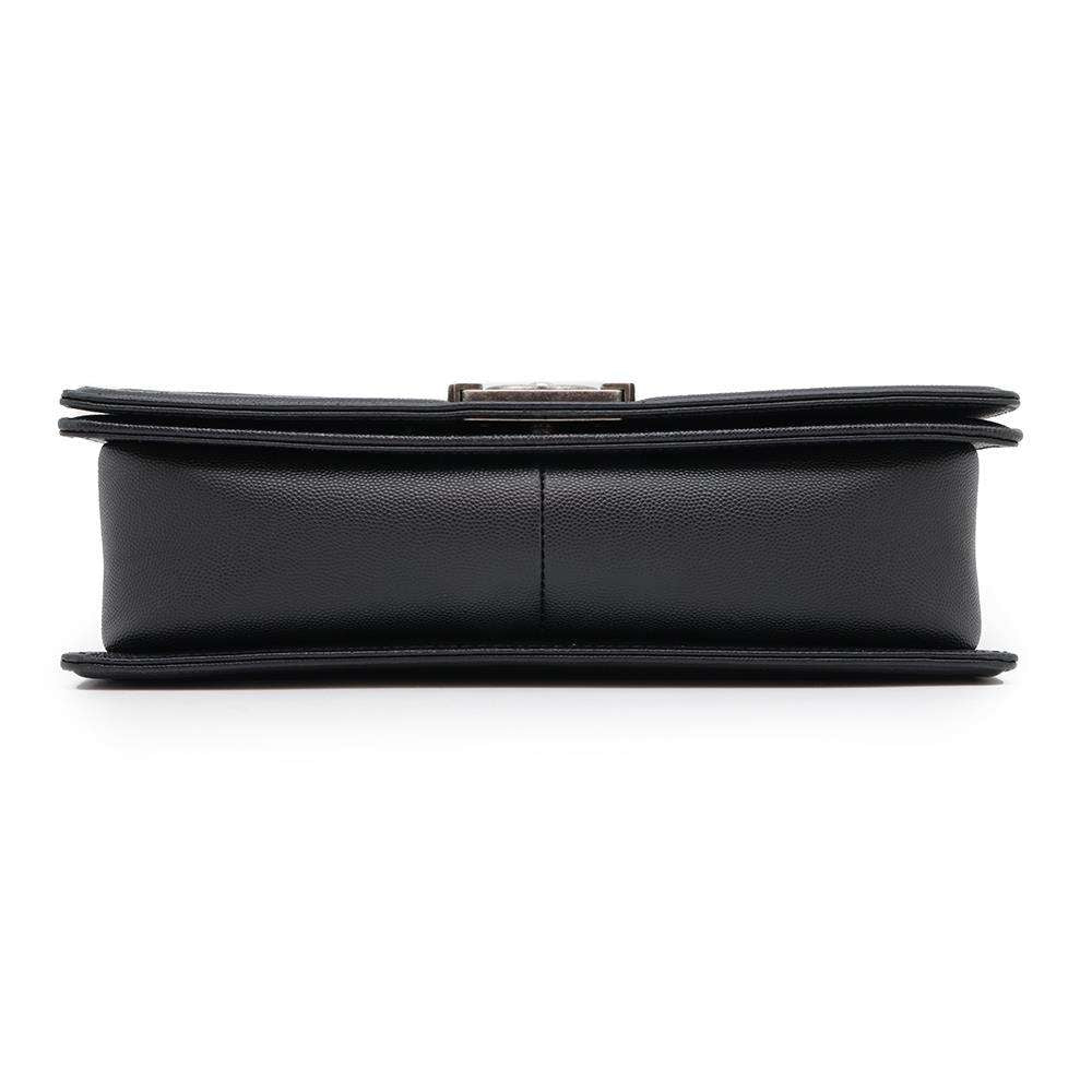 CHANEL Boy Chanel ChainShoulder BlackA92193 Caviar Leather Size 28