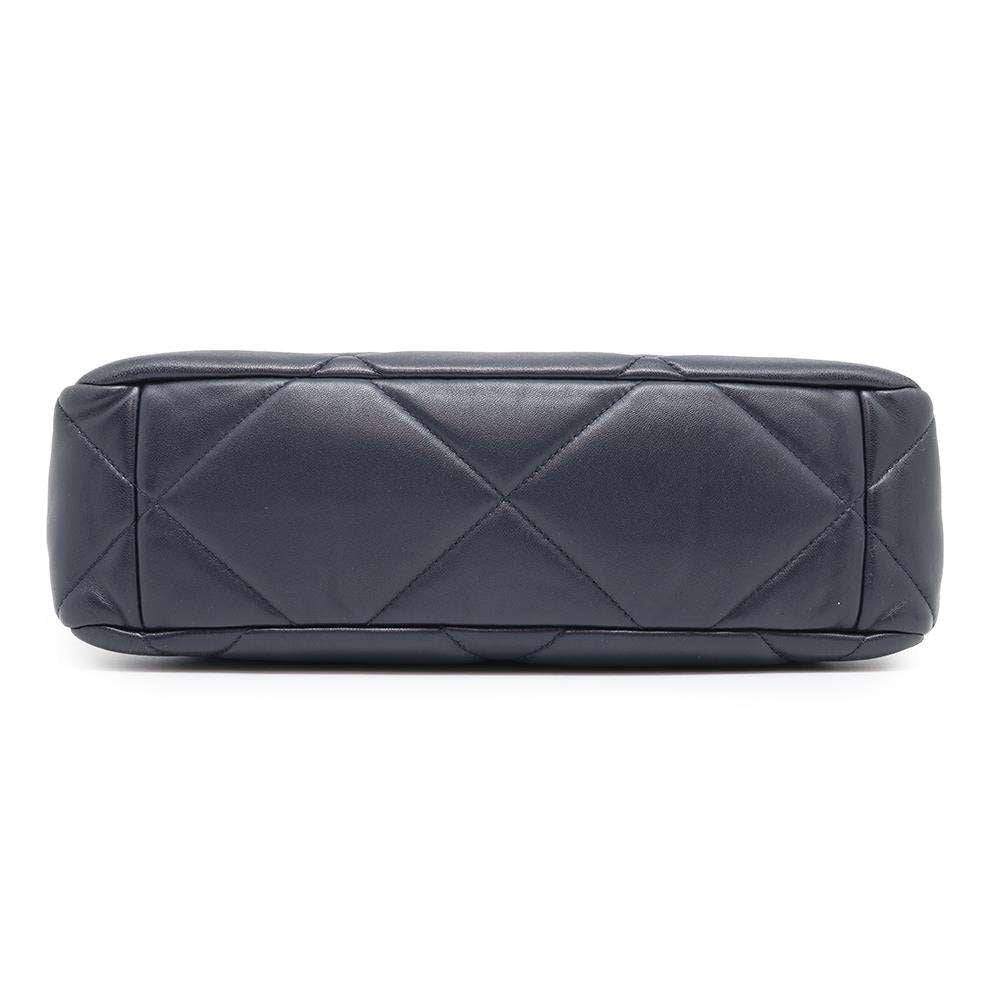 CHANEL CHANEL 19 ChainShoulder Bag NavyAS1161 Lambskin Size Large