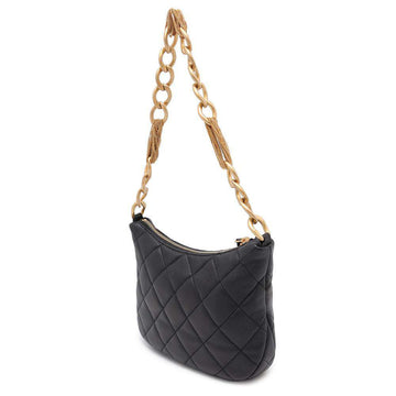 CHANEL Matelasse Hobo Shoulder Bag BlackAS4220 Lambskin