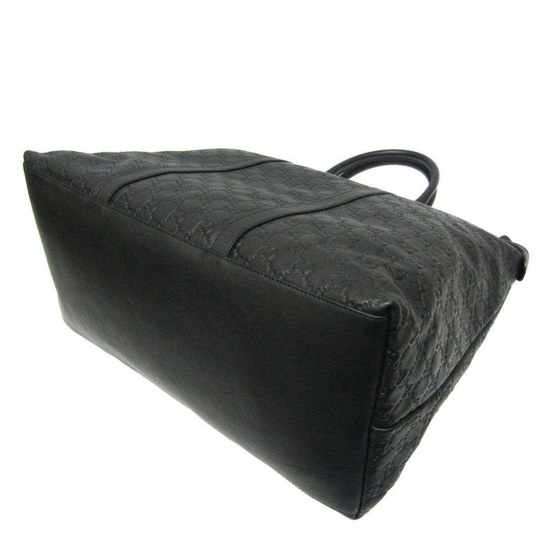 Gucci Guccissima Black Leather Handbag