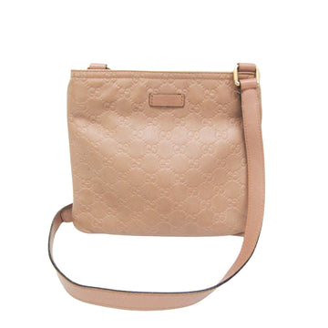 Gucci Guccissima Pink Leather Shoulder Bag