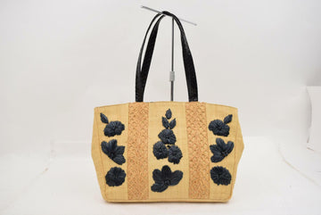 Indistinguishable  Fendi Hand Bag Beige Straw (SHC1-14703)