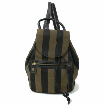 Indistinguishable  Fendi Back Pack Brown Canvas (SHC1-14678)
