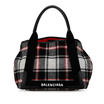 Balenciaga Navy Cabas Tote