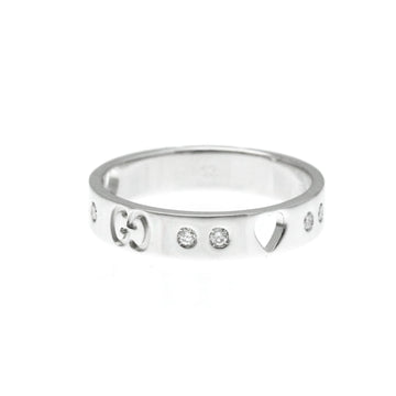 Gucci Icon Silver White Gold Ring Jewelry