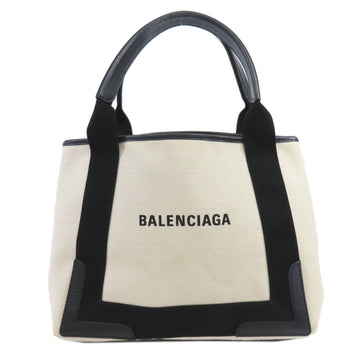 Balenciaga Navy Cabas Handbag
