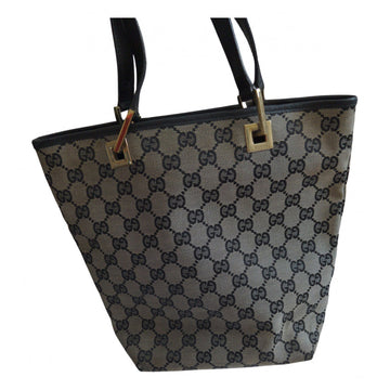 Gucci beige cloth handbag