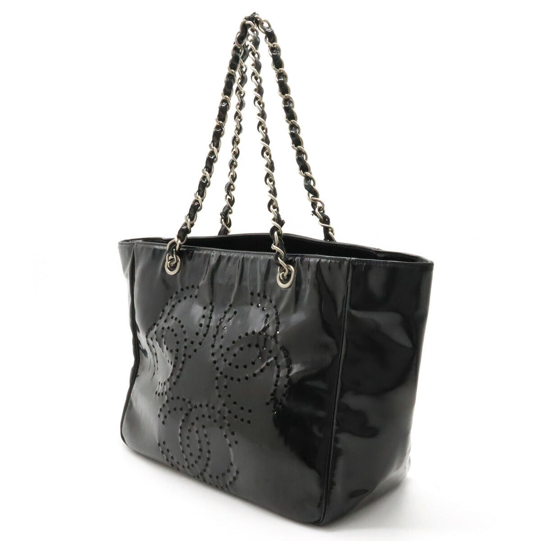 Top Quality Chanel Triple Coco Mark Chain Shoulder Bag Black
