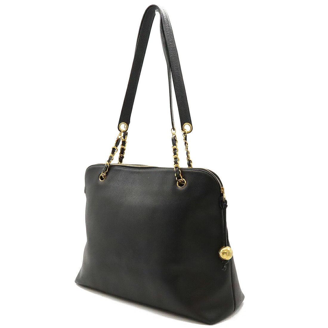 Top Quality Chanel Leather Coco Ball Chain Shoulder Tote