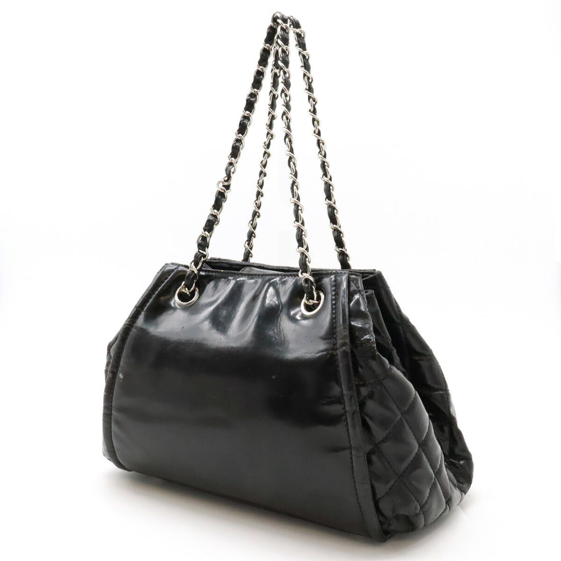 Top Quality Chanel Patent Leather Chain Shoulder Bag
