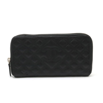 Top Quality Chanel Leather Diamond Stitch Long Wallet