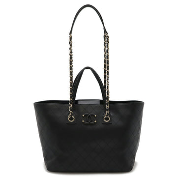 Top Quality Chanel Matelasse Coco Mark Leather Tote Bag