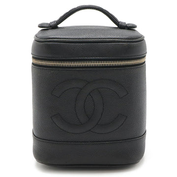 Top Quality Chanel Caviar Vanity Bag Handbag Black