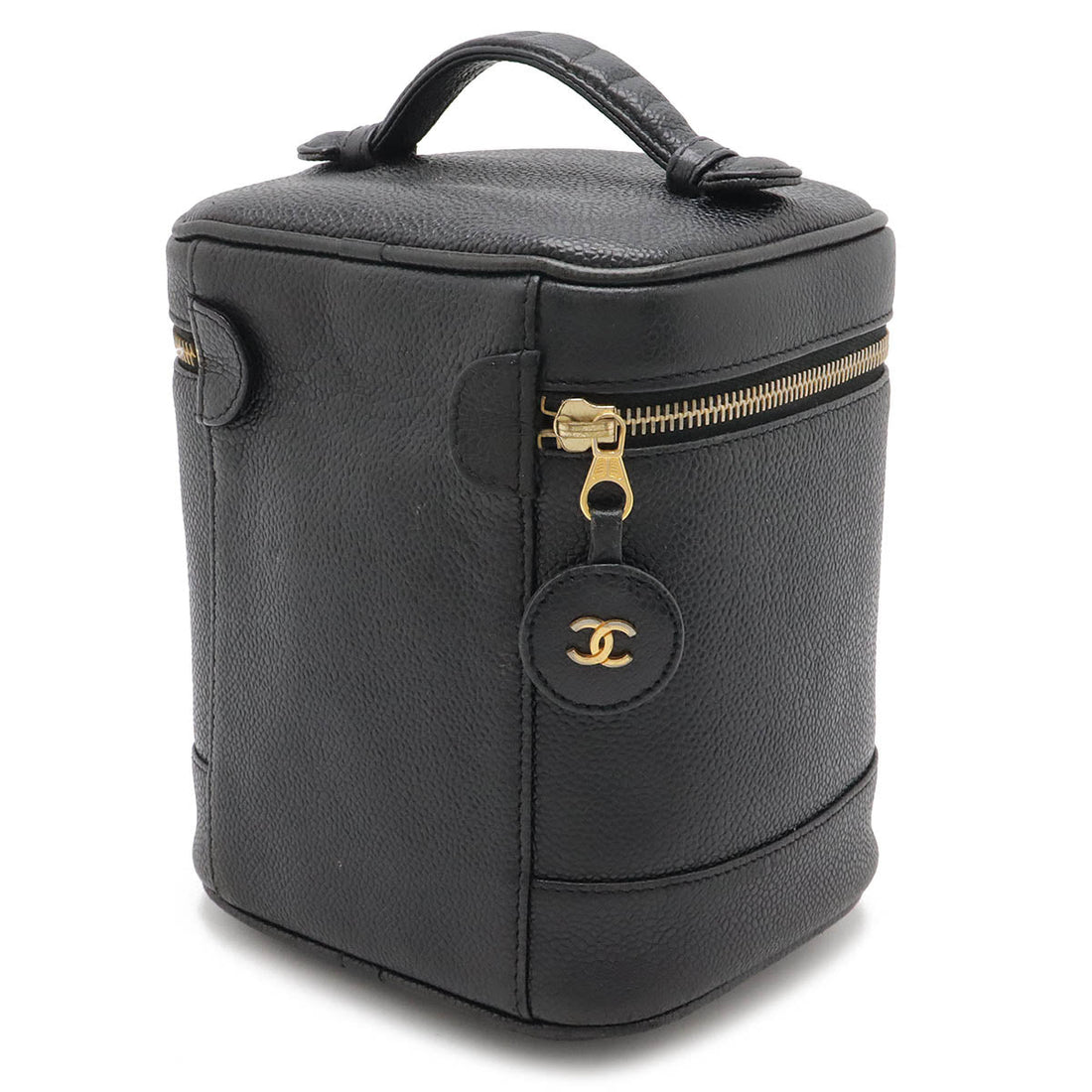 Top Quality Chanel Caviar Vanity Bag Handbag Black