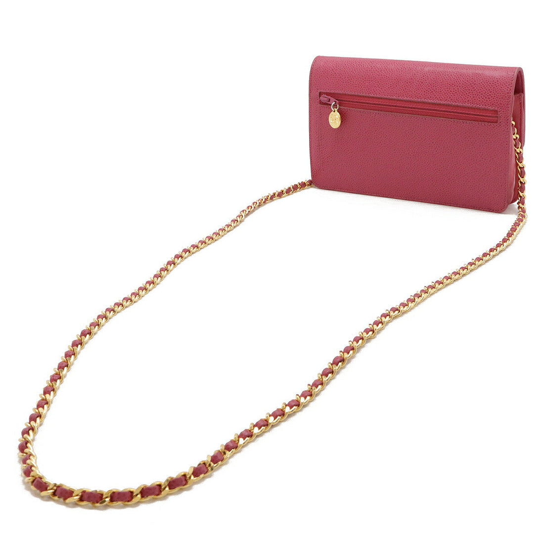 Top Quality Chanel Caviar Chain Wallet Shoulder Bag