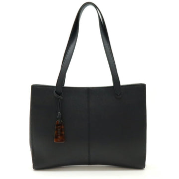 Top Quality Chanel Coco Mark Leather Tote Bag Black