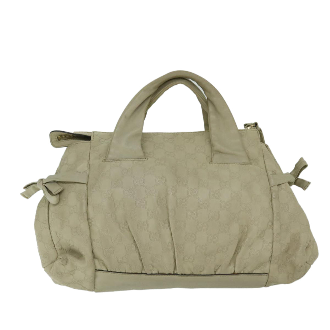 Gucci Gg Canvas Beige Canvas Handbag