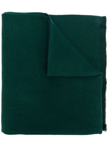Gucci - GG supreme monogram scarf - men - Silk/Wool - One Size - Green