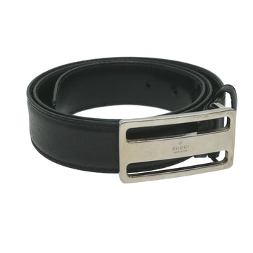 Gucci Black Leather Belt