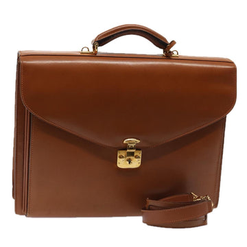 Gucci Brown Leather Briefcase Bag