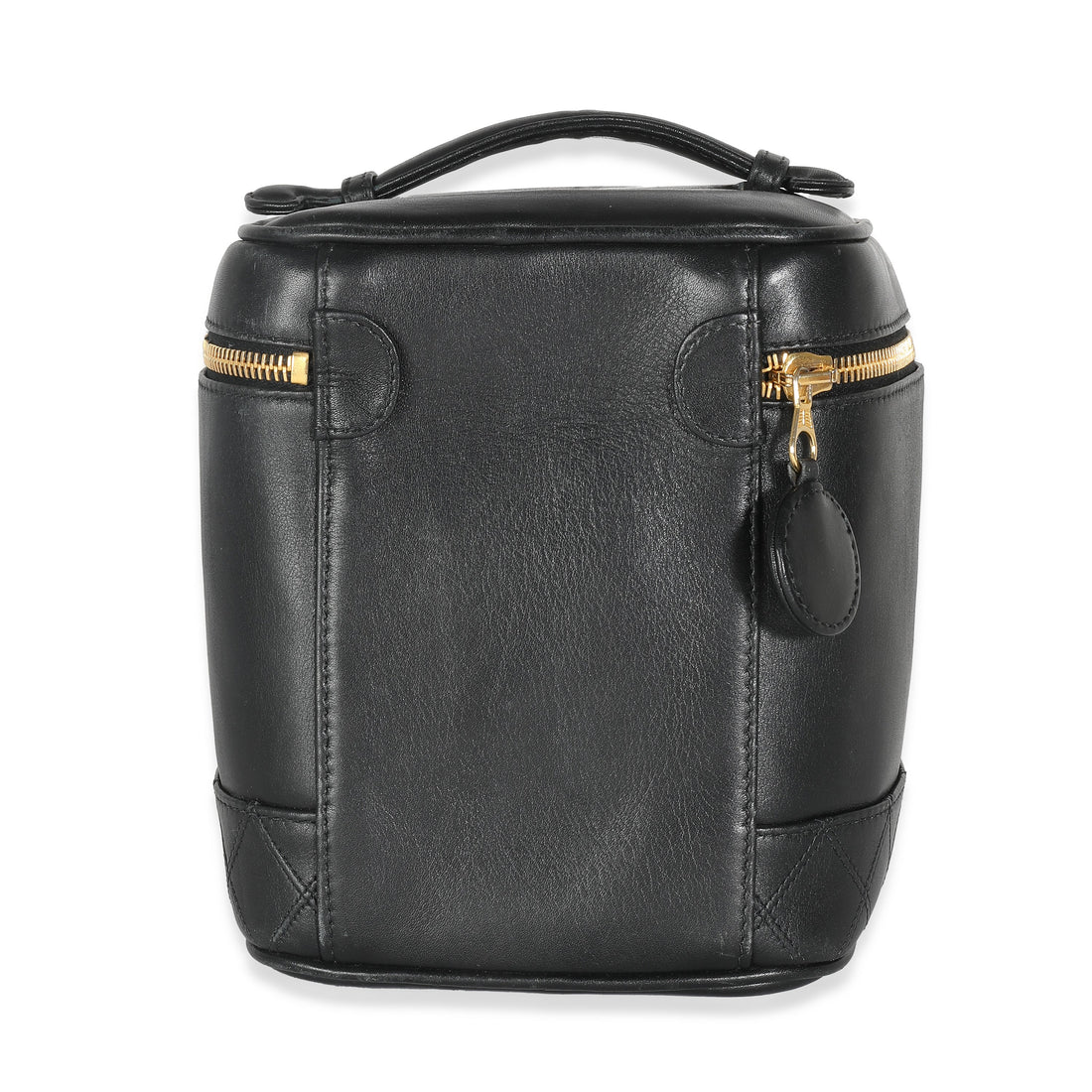Top Quality Chanel Black Quilted Lambskin Timeless Classic Vanity Case