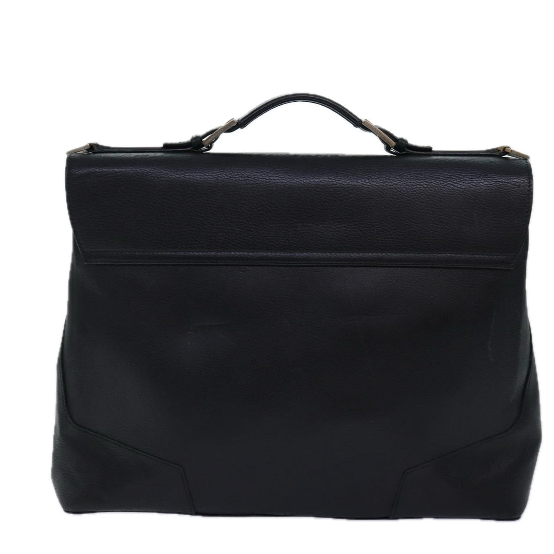 Gucci Black Leather Briefcase Bag