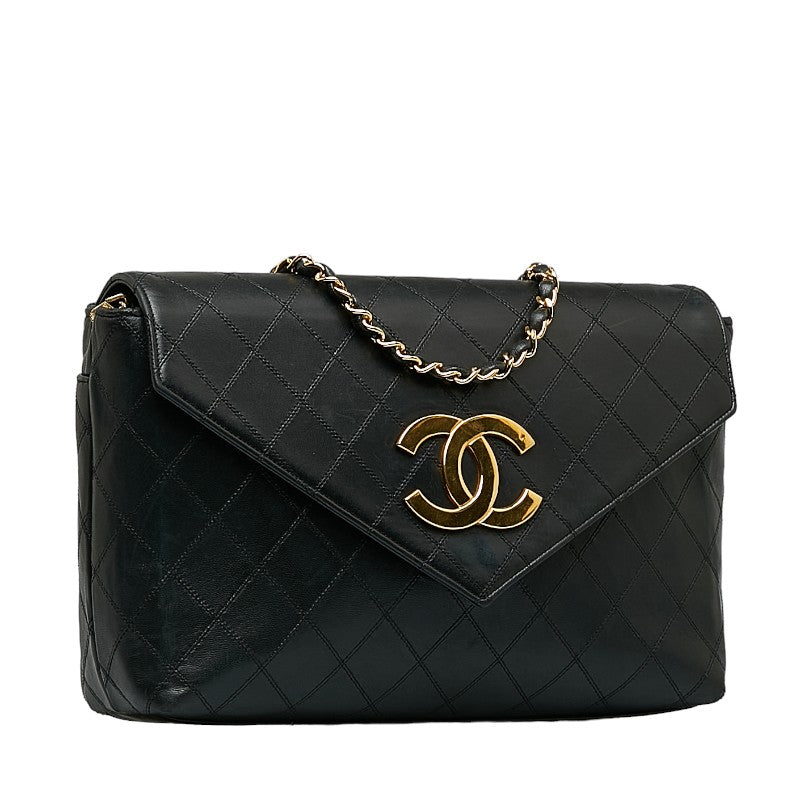 New 1:1 Rep Top Quality Chanel Deca-Coco Chain houlder Bag Black Gold Leather Lady Chanel