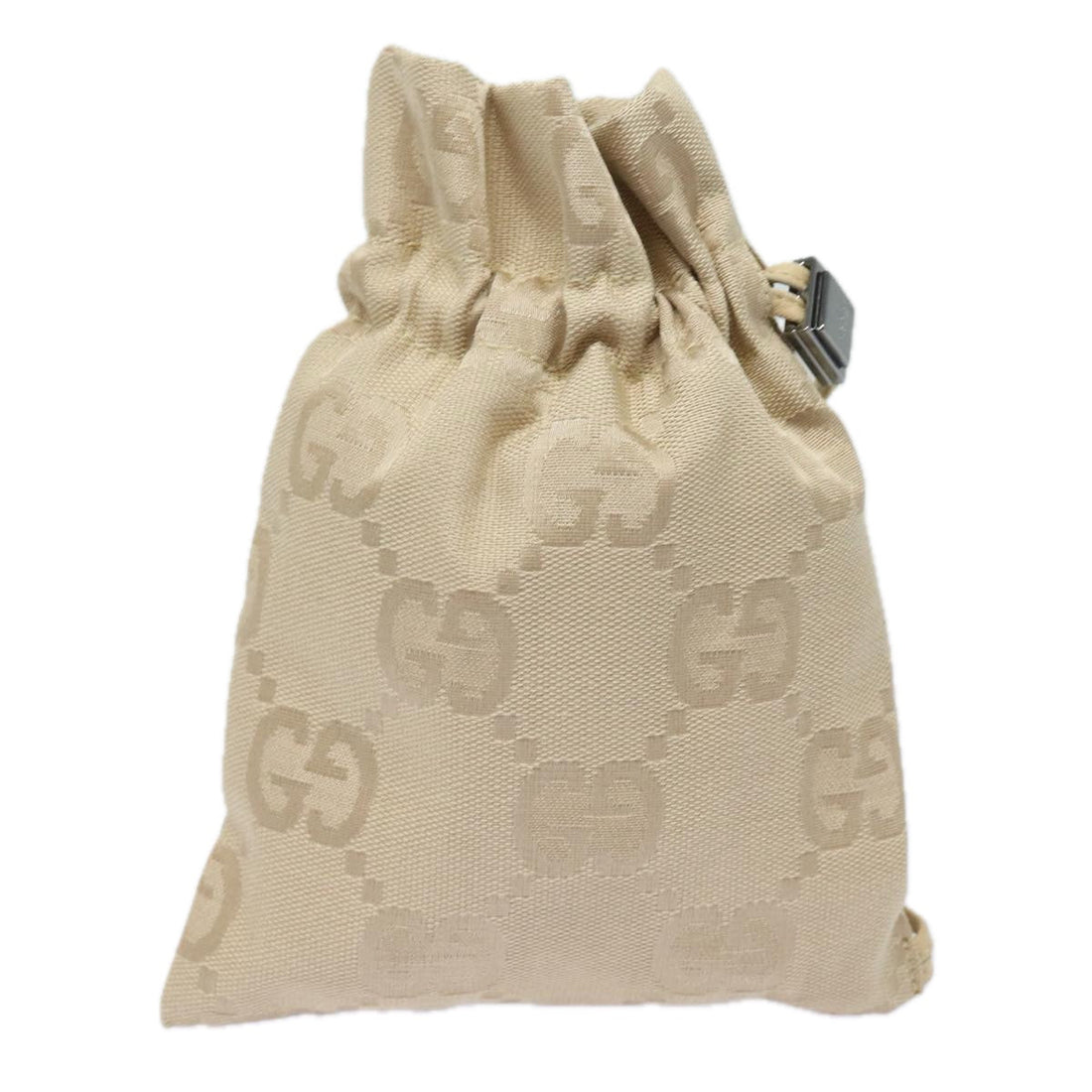 Gucci Gg Canvas Beige Canvas Clutch Bag