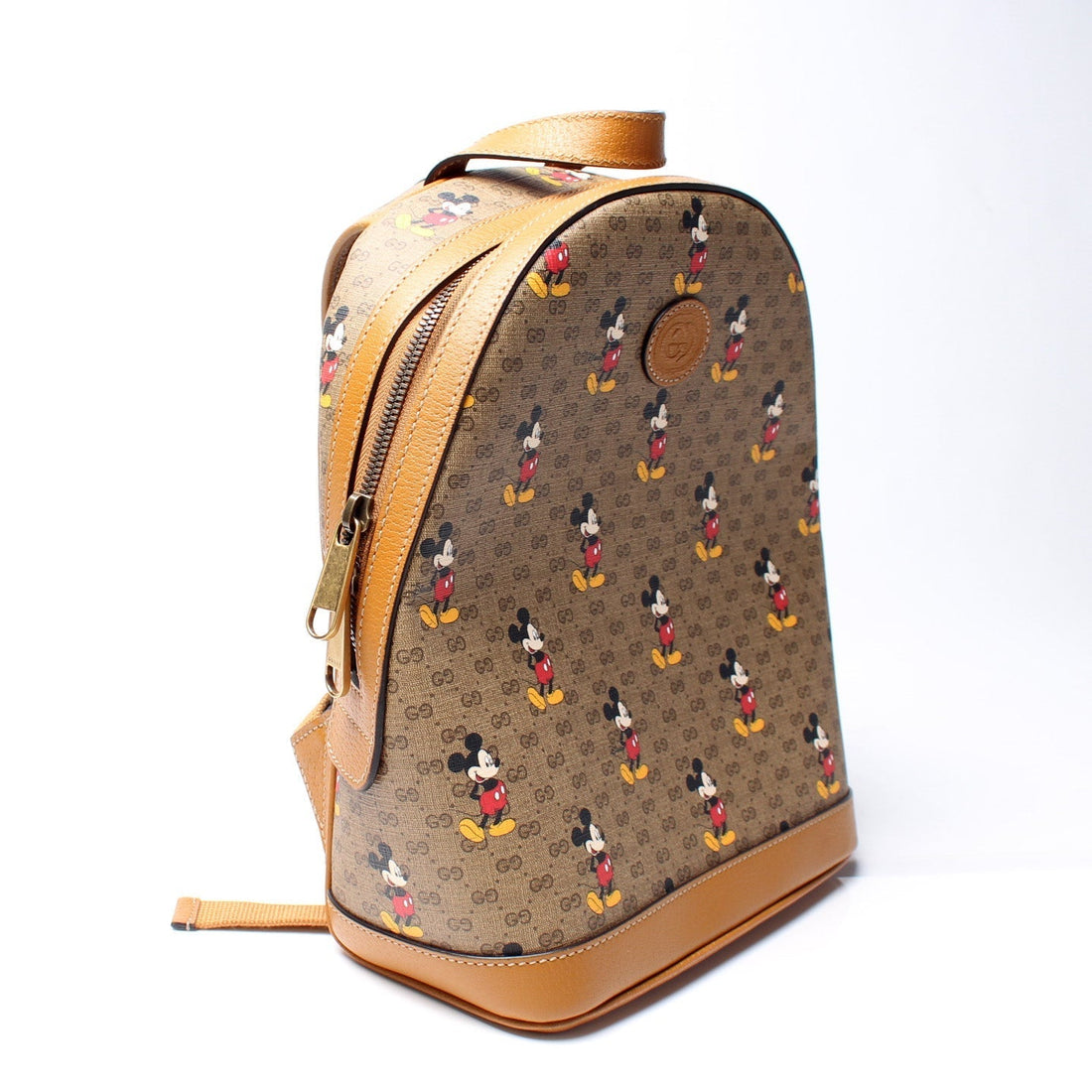 552884 Disney X Gucci Mickey GG Supreme Backpack Small