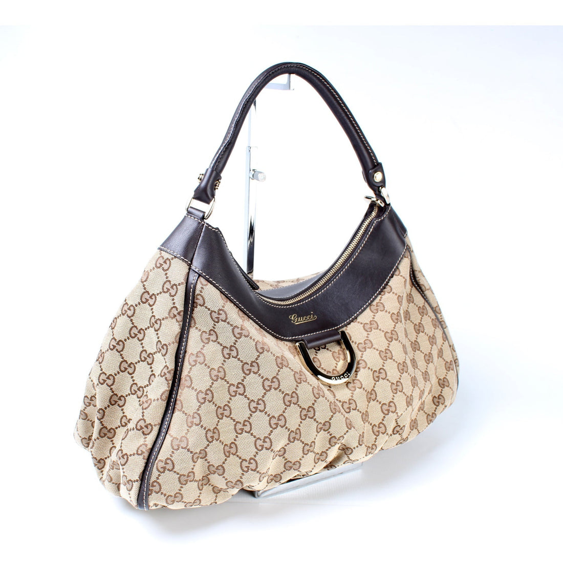 189833 Guccissima D Ring Hobo