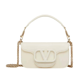 VO GARAVANI LOCÃ SHOULDER BAG IN IVORY 27CM