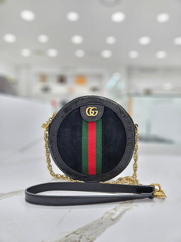 Gucci Ophidia Mini GG Round Shoulder Bag 550618 75474791