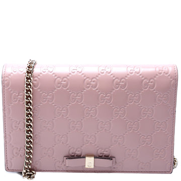 431408 Guccissima Chain Wallet