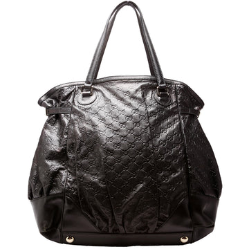 257290 Full Moon Guccissima Tote Black