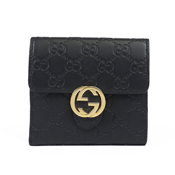 Gucci GG Gold-Plated Shima Bi-Fold Wallet 369676 127378470